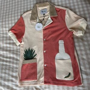 Tombolo Gusanito Cabana Shirt - Size Small NEW